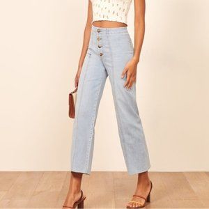 NWT Reformation Leon Stretch Flood